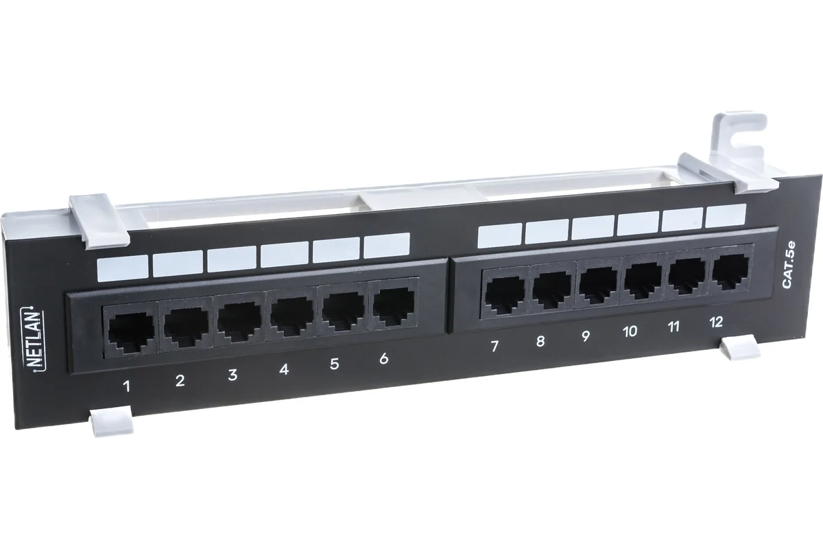 Коммутационная панель EC-UWP-12-UD2, 12 портов